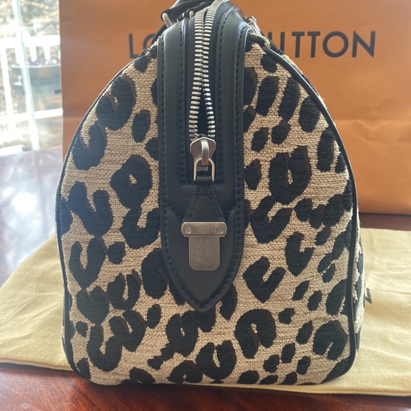 Louis Vuitton Leopard Print Speedy30 Stephen Sprouse collection 🖤🤎 - Picture 8 of 17